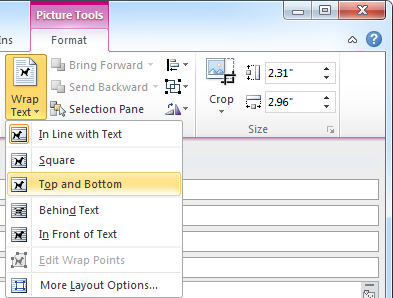 cannot resize table in word
